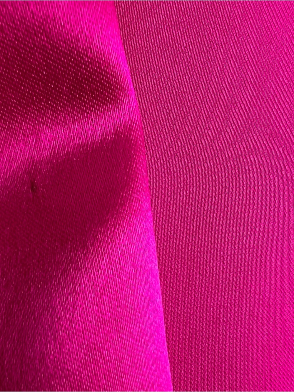 Ports 1961 Y2K archival pure silk draped cowl neck fuschia red batwing dress 6 - Picture 15 of 17